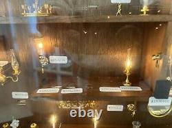 Clare Bell Brass Works Display Case Rare