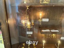 Clare Bell Brass Works Display Case Rare