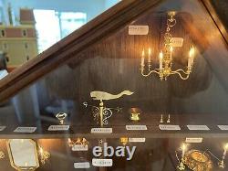 Clare Bell Brass Works Display Case Rare