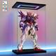Clear Acrylic Display Case With Light For Gundam Display, Multiple Color Lights