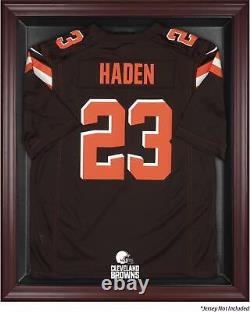 Cleveland Browns Frame Jersey Display Case-Mahogany Authentic