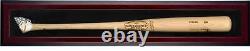 Cleveland Guardians Logo Mahogany Framed Single Bat Display Case