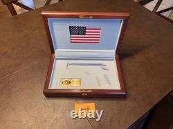 Colt 1911 American Eagle Wooden Display Case Brand New Made In The USA