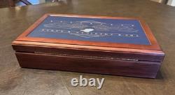 Colt 1911 American Eagle Wooden Display Case Brand New Made In The USA