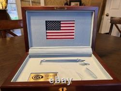 Colt 1911 American Eagle Wooden Display Case Brand New Made In The USA