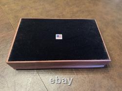 Colt 1911 American Eagle Wooden Display Case Brand New Made In The USA