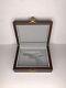 Colt 1911 Compact. 45 Acp Wood Display Case Gray Velvet Lined Pistol Case