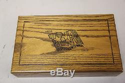 Colt Texas Sesquicentennial Commemorative Wood Display Case 1836 to 1986 SAA #2