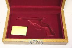 Colt Texas Sesquicentennial Commemorative Wood Display Case 1836 to 1986 SAA #2