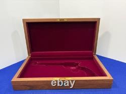 Colt Wood Presentation Case Fits Single Action Army 7.5 Barrel Revolver