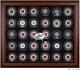 Columbus Blue Jackets 30-puck Mahogany Display Case Fanatics