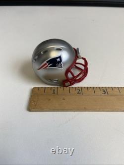Complete Set Of 32 Riddell NFL Team Mini Pocket Helmets Wood Display Case