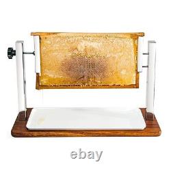 Countertop Honeycomb Frame Honey comb Display and Serving Stand Case Wood Based