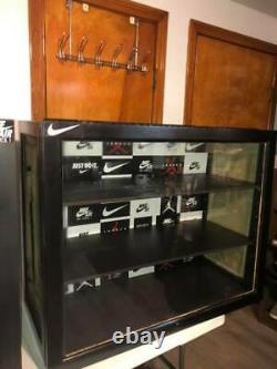 Custom Made Nike Sneaker + Hat Display Case Heavy Duty Locking Protect Your Item