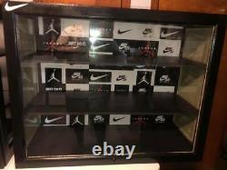 Custom Made Nike Sneaker + Hat Display Case Heavy Duty Locking Protect Your Item