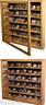 Deluxe Challenge Coin Collector Wall Hanging Solid Oak Wood Display Case