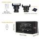 Dukwin Automatic Watch Winder 3-24 Watch Display Case Wacth Box Led Quiet Motor