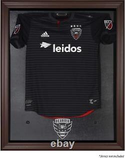 D. C United Brown Framed Team Logo Jersey Display Case