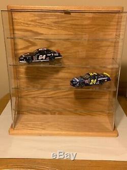 Danbury Mint 10 Car Oak Wood Display Case For 124 Scale Diecast Nib