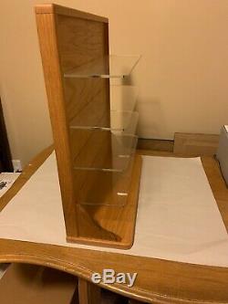 Danbury Mint 10 Car Oak Wood Display Case For 124 Scale Diecast Nib