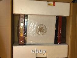 Danbury Mint, Uncirculated Statehood Innovation Dollars Wood Display Case, & Key