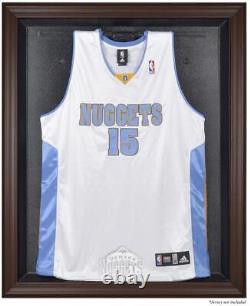 Denver Nuggets Hardwood Classics 1993 2018 Brown Framed Jersey Display Case