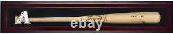 Diamondbacks Logo Mahogany Framed Single Bat Display Case