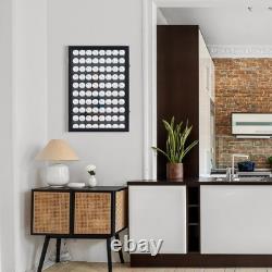 DisplayGifts 80 Golf Ball Display Case Cabinet Wall Rack Holder Solid Wood F