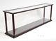 Display Case 45 Wooden Table Top Cabinet For Ocean Liner & Cruise Ship Models