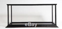 Display Case Cabinet 37.5 Wood & Plexiglass Speed Boat, Model Ship, Boat Model