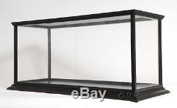 Display Case Cabinet 37.5 Wood & Plexiglass Speed Boat, Model Ship, Boat Model