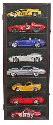 Display Case Cabinet for 124 and 118 Scale Sport Model Toy Cars Nascar Diecast