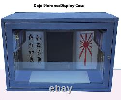 Display Case Martial Arts Dojo Diorama, 112 scale for 6-8 inch Action Figures