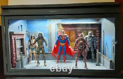 Display Case Rooftop Diorama 112 scale, for 6 8 inch Action Figures