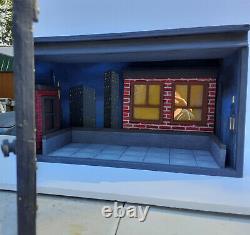 Display Case Rooftop Diorama 112 scale, for 6 8 inch Action Figures