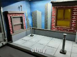 Display Case Rooftop Diorama 112 scale, for 6 8 inch Action Figures