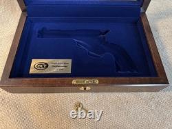 Display Case for 1873 Colt Single Action Army 4-3/4 Barrel. New-Made In USA