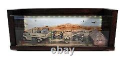 Display Case for Legos and Models, Large Solid Wood Display Cases with Glass