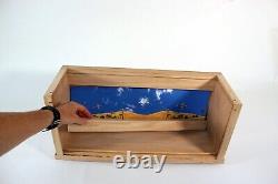 Display Case for Legos and Models, Large Solid Wood Display Cases with Glass