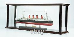 Display Case for Ocean Liner Cruise Ship 40 Wooden Display Case