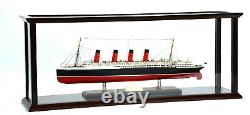 Display Case for Ocean Liner Cruise Ship 40 Wooden Display Case