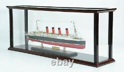 Display Case for Ocean Liner Cruise Ship 40 Wooden Display Case