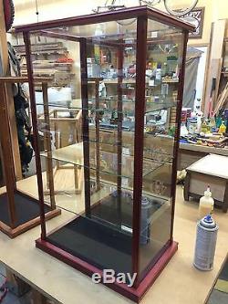 Display Model/Curio Wood & Glass Blood Wood New