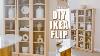 Diy Display Cabinet Ikea Billy Bookcase Flip