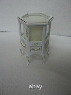 Dollhouse Display Case- White-hand Painted