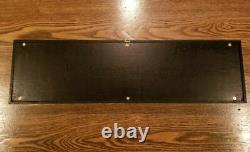 Drumstick Display Case- Hand Made Mahogany Wood- Holds 1 Drum Stick- Smoke Red