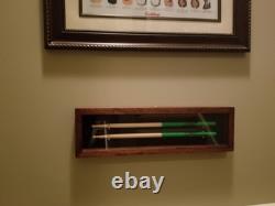 Drumstick Display Case- Hand Made withReal Mahogany Wood- Holds 2 Drum Sticks