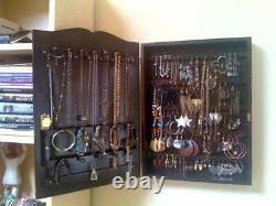 Elegant Jewelry Display Case Jewelry Holder Display Cabinet Organizer USA