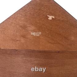 Enesco My Collection Wood Wall Display Case Glass Door Hanging Pre Owned Read