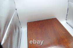 Ex-Large Quality Wood Display Velvet Mint Key Revolver Pistol Box Case not ret